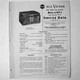RCA &reg; Model 6-HFT-1 TR-1A Hi Fi Tape Recorder Service Sheet - 1955