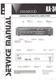 Original service manual Kenwood KA-34 stereo integrated amplifier amp repair