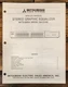 Mitsubishi DA-G109 Equalizer Service Manual *Original*