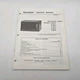 OEM Sharp Service Manual for Microwave Oven Models R-5A51/5H11/5H81/5K71/81/5P41