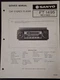 SANYO FT 1495 Car Stereo Player Revised Service Manual Original