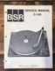 BSR C 165 C-165   Service Manual *Original*