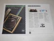 Dual CS-505-2 Turntable Brochure 1984 2 pages, Specs, Info, Articles
