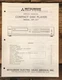 Mitsubishi DP-107 CD Player Service Manual *Original*
