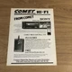 GRAM98 MAGAZINE ADVERT 11X8 SONY CDP-101 CD PLAYER, COMET