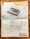 Sony TC-138SD Cassette  Service Manual *Original*