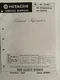 Hitachi VT-2700a/2805a NO.2748E Video Cassette Recorder Service Manual