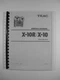 ONE NEW COPY TEAC X-10 & X-10R REEL TO REEL TAPE DECK RECORDER &ldquo;SERVICE&rdquo; MANUAL