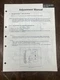 Technics Adjustment Manual SL-P110, SL-P210, SL-P310, SL-P115 SL-P116 *Original*