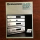 Original Kenwood KA-500. KT-500, RC-500 / AT-500 Color Sales Brochure - 8 Pages