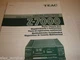 Teac Z-7000 Cassette Deck Manual in 5 Language Fran&ccedil;ais Espanol Allemand Italien