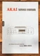 Akai AM-U03 Amplifier Service Manual *Original*