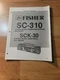 Service Manual for Fisher Music Composer System SC-310 SCK-30 boombox