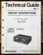 Technics SL-P10 CD Player Circuit Descriptions Manual *Original*