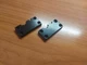 2x KENWOOD KD-600 Urntable Dust Cover Hinge Bracket Brackets Beck Plate Plates