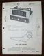 Set 322 Folder 10 Sams Photofact Rare Vintage Pilot AF-724