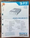 Sony TA-P7F Amplifier  Service Manual *Original*