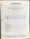 MITSUBISHI DA-F12 Tuner Service Manual Original