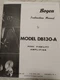 BOGEN DB130A Amplifier Owners Service Manual Photocopy