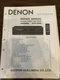 DENON DTR-2000 DTR2000 Service Manual **ORIGINAL**