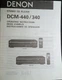Denon DCM-340 DCM-440 CD Player Owners Manual Original