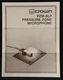 CROWN PZM-6LP PRESSURE ZONE MICROPHONES PRODUCT / SALES BROCHURE