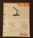 Sony ECM-52 Electret Condenser Microphone.  Service Manual.  Japan 
