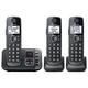 Panasonic KX-TG3833M DECT 6.0 Cordless Phone System with Answering - 3 Handsets