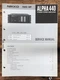Nikko Alpha 440 Amplifier  Service Manual *Original*