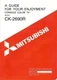 Vintage Original Mitsubishi Model CK-2690R Console Color TV Owners Manual