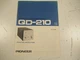 Pioneer QD-210 Decoder Operating instructions Owners Manual original