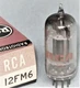 12FM6 TUBE RCA NIB TESTED & BOXED VINTAGE COMMERCIAL SURPLUS