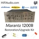Marantz 1200B amplifier rebuild restoration recap upgrade capacitor kit repair
