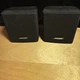 Bose Acoustimass 6 Series III Cube Speakers (Pair) Black