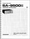 Pioneer SA-9500II Integrated Amplifier Owners Manual