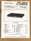 Fisher FM-855 Tuner Service Manual *Original*