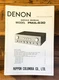 Denon PMA-630 Amplifier Service Manual *Original*