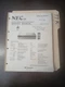 NEC DX 2000 U C Service Manual Original Repair Book Recorder
