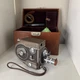 Revere Model 67 8mm Movie Camera WORKING f/1.9 Lens + Wollensak Lens 1950s wCase