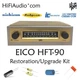 EICO HFT-90 tuner restoration recap repair service rebuild kit filter