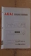 Akai at-s55/L am-u55/J Service Manual stereo tuner amp original repair book