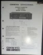 Onkyo TA-R500 Cassette Deck Service Manual Original