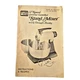 Vintage Montgomery Ward 12 Speed Stand Mixer Manual Recipe Book Dough Hooks