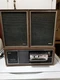 Vintage 1970's RCA 12R100 Home/Auto 8-Track Player w/ RCA Speakers RARE FIND 