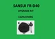 Turntable SANSUI FR-D40 Repair KIT - all capacitors