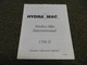 Hydra-Mac1700D Skid Steer Loader Owner Operator Manual User Guide 8000-072