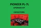Turntable PIONEER PL-7L Repair KIT - all capacitors