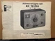 Vtg Allied Knight Kit R/C Tester 83 Y 124 Assembly Manual 1958