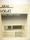 AKAI HX-A1 STEREO CASSETTE DECK