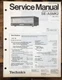 Technics SE-A5 MK2 Amplifier Service Manual *Original*